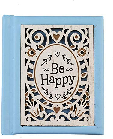 History & Heraldry Woodcuts Sentiment Mini Quotation Book Be Happy