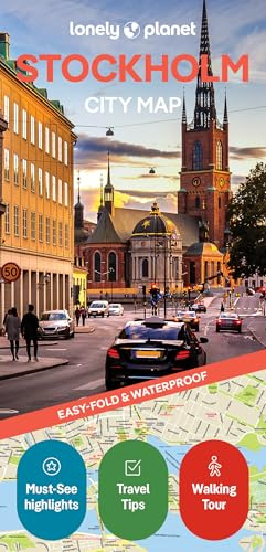 Lonely Planet Stockholm City Map: Durable, Waterproof, Easy-Fold Planning Map with Attractions & Walking Tours (Compact City Planning Maps)