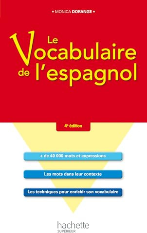 Le vocabulaire de l'espagnol