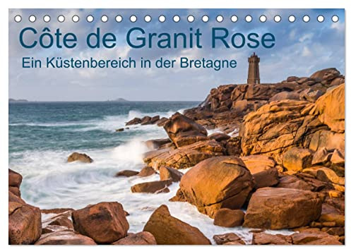 Côte de Granit Rose - Ein Küstenbereich in der Bretagne (Tischkalender 2026 DIN A5 quer), CALVENDO Monatskalender: Eine faszinierende, wie auch ... in der nördlichen Bretagne. (CALVENDO Natur)