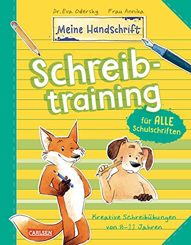Schreibtraining für alle Schulschriften: Kreative Schreibübungen für Kinder von 8-11 Jahren | Schreiblernheft für Grundschüler ab der 3. Klasse (Meine Handschrift)