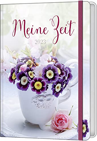 Meine Zeit 2023 - Taschenkalender (Landhausstil)
