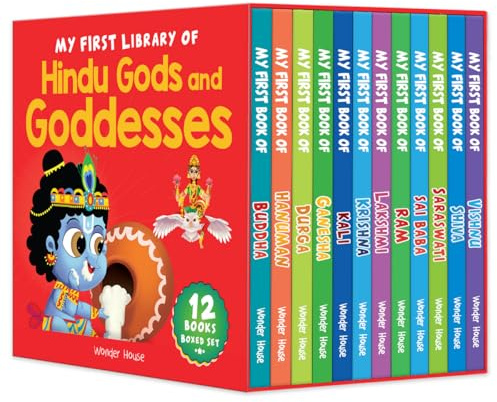 My First Library of Hindu Gods and Goddesses (Boxed Set) - Set of 12 Books (My First Books of Hindu Gods and Goddess)