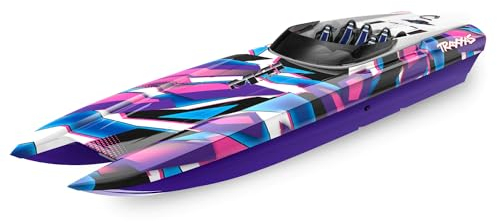 Traxxas Boot DCB M41 40 Zoll Katamaran Violett ohne Akku und Ladegerät 57046-4-PRPL