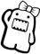 Domo Kun 16x12cm mit Schleife Aufkleber Sticker Shocker JDM Anime Manga Japan in 18 Farben