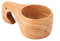 Kitchnexus Tasse en Bois Naturel du Lait d'eau Style Nordique au Petit Déjeuner et Activités à l'intétieir Environ 250ml