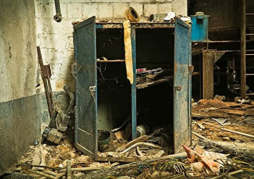 hansepuzzle 65098 - Lost Places Puzzle 130 Teile - Industrie Motiv mit hochwertiger Aufbewahrung: Kartonbox und wiederverschließbarem Beutel - Format 28,7 × 20 cm