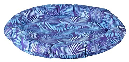 Queta Hundekühlmatte Haustierkühlmatte Kühlkissen für Haustiere Gel-Haustierbett Hundebett Katzenbett,Ideal für Zuhause und Reisen im Sommer Durchmesser 54cm (Stil 2)
