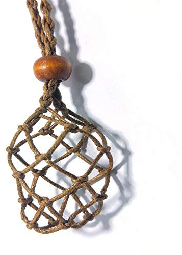 heresell Necklace Cord Empty Stone Holder with Adjustable Length Replacement Necklace Rope Making Accessories for Stone Necklace Bracelet Necklace Jewelry