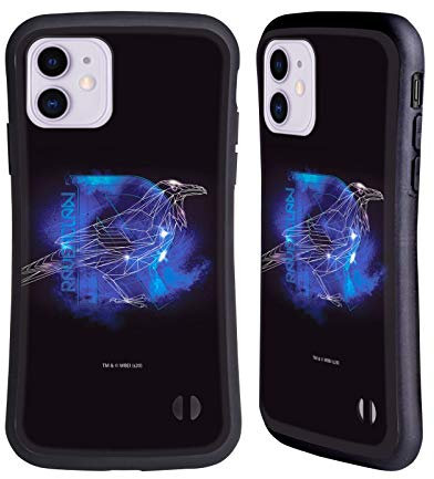 Head Case Designs Officially Licensed Harry Potter Ravenclaw Deathly Hallows XVIII Hybrid Case Compatible With Apple iPhone 11