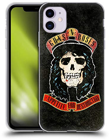 Head Case Designs sous Licence Officielle Guns N' Roses Stradlin Vintage Coque en Gel Doux Compatible avec Apple iPhone 11