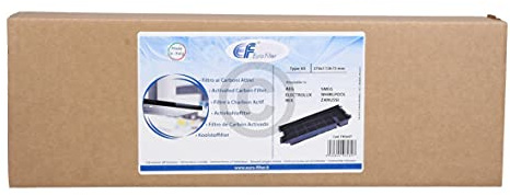 EUROFILTER Kohlefilter wie AEG 405535600/2 Type60 372x114mm mit Rahmen für Dunstabzugshaube