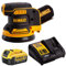 DeWalt DCW210N 18V Brushless 125mm Random Orbital Sander with 1 x 4.0Ah Battery & Charger