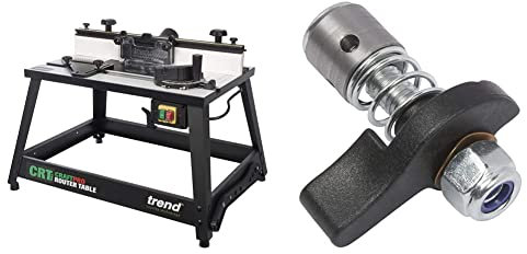 Trend CRT/MK3 Craft Pro Router Table for Joinery, Furniture, Shaping and Moulding Applications, 240 V & T11 Jig and Table Quick Release Kit