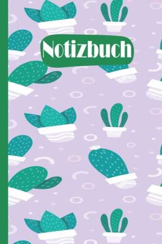 Kaktus Notizbuch: Kaktus Notizbuch, breites liniertes Notizbuch aus liniertem Papier für Schule, Studenten, Geschenk für Kinder, Jungen, Mädchen, Teenager, Kaktus Notizbuch, Kaktus Liebhaber