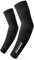 SIROKO Thermo-Armlinge für den Radsport, ColdBlock, Schwarz, Schwarz , M/L