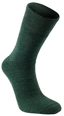 Woolpower Liner Socks Classic - Merinowollsocken (Forest Green, 45-48)