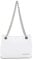 Calvin Klein CKJ Sculpted Shoulder Bag Ancient White