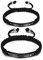 AOTXOXTOA Bracelet Personnalisé avec Nom Gravé pour Femmes Hommes Couples Amoureux Bracelet De Cheville Ajustable Fait à La Main TresséS Corde en Acier Inoxydable