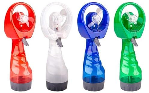 Nataluna Ventilatore A Batteria Spray 6588002, Come da Foto