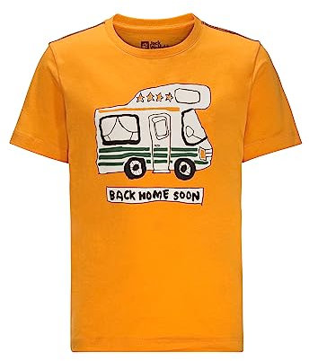 Jack Wolfskin Kinder Wolf & Van T-Shirt orange 140