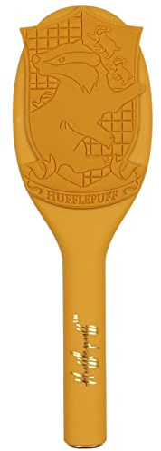 Hufflepuff Haarbürste, Entwirrungsbürste, rund, gelb, Dachs