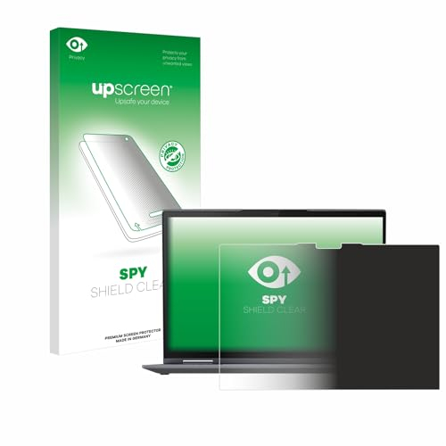 upscreen Anti-Spy Blickschutzfolie für Lenovo ThinkPad X1 Yoga Gen 8 14 Made in Germany, Privacy Displayschutz-Folie [Blaulichtfilter]