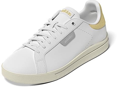 adidas Women's Court Silk Shoes, Cloud White/Cloud White/Almost Yellow, 5.5 UK