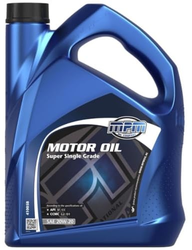 MPM Super Single Grade Motoröl 20W-20 5 L passend für MERCEDES-BENZ für W124 C