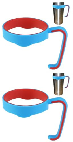 ABOOFAN 2pcs 20oz Cup Handle Grip it Tumbler Handle Steel Tumbler 20oz Tumbler Maniglia Tumbler Cup Handle Tumbler Cup Handle Coffee Cup Rack Coffee Cup Grip Regolabile Tumbler Handle Travel Mug