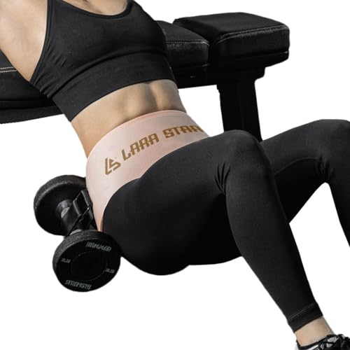 Hip Thrust Belt, Booty Belt für Hip Thrust, Hip Belt Pad für Glute Bridge Butt Workout mit Hanteln Kettlebells für Lunges Reverse Squat