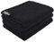 KinHwa Spüllappen schwarz Spültuch Waffeltuch Mikrofasertuch waschbar Spültücher für Küche Dicke Putzlappen Fusselfrei mit Aufhänger 40cmx70cm 3 Stück