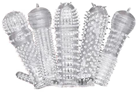 XCASLY Condoms for Male, Transparent 5 Pieces