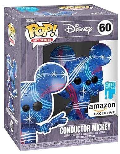 Funko Pop Art Series Dirigent Mickey mit Kunststoff-Schutzhülle, Vinyl-Figur
