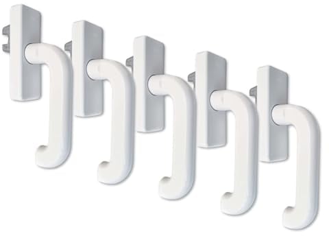 Schüco 5er Sparset Getriebehandhebel 214556 für Kunststoffenster M&A/Schnicks System 2000