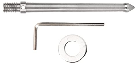 Stainless Steel Monopod Spike Adapter gitzo spikes lang für stative, edelstahl, 3er set Tripod Ground Spike Mount with 3/8 Inch Camera Thread Accessory for Camerahouders & -klemmen