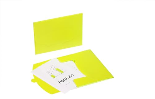 PAGNA Multipack 21007-17 Dokumententasche Wallet PP lindgrün, 5 Stück
