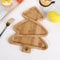 Zasdvn Christmas Tree Dinner Plate, Snack Appetizer Trays, Christmas Tree Dessert Serving Dishes, Creative Christmas Appetizer Plates Christmas Food Tray, Christmas Wood Serving Tray Christmas Tree