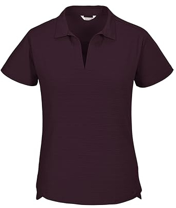 killtec Damen KOS 21 WMN TSHRT Funktions T-Shirt/Tshirt Kurzarm, Weintraube, 42