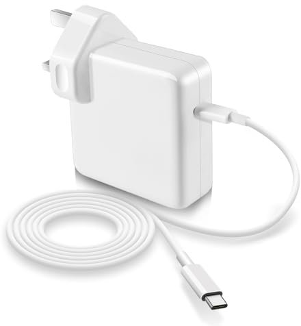 100W USB C Charger Power Adapter Compatible with MacBook Pro Charger 16, 15, 14, 13 Inch, MacBook Air, Included 6.6ft USB C to C Cable