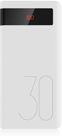 KhUkhu Power Bank 30000Mah Carica Rapida PD 18W Batteria Esterna 30000 mAh Powerbank Caricabatterie Portatile per iPhone Xiaomi 30000Mah Carica Rapida
