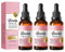 Rosenöl Gesicht 30ML(Wildrosenöl) Rose Oil mit Vitamin C Serum,Anti-Aging-Falten Gegen dunkle Flecken und müde Haut Feuchtigkeitspflege in Glasflasche - Hagebuttenkernöl für Gesicht, Körper (3)