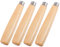 NUOBESTY 4 Stück Holzfeile Kettensägenfeilengriff Feilen Holzbearbeitungsfeilengriffe Feilenwerkzeug Holzbearbeitungsfeile Ersatzholzgriff Holzgriff Werkzeuggriff Holzwerkzeug