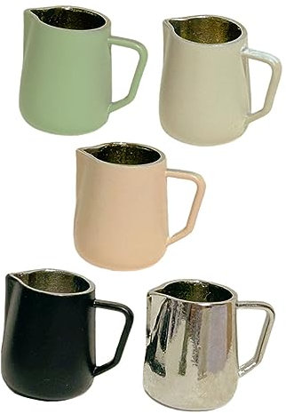 Toddmomy 5pezzi Mini Tazze Brocche Per Latte Accessori Decorazioni Realistiche Per