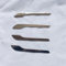 NMJLQW Car Door Handle Cover Metal Stainless Steel Chrome Exterior Door Handle Sticker for Tesla for Model 3 Y 2023 2024 Decorative Stickers
