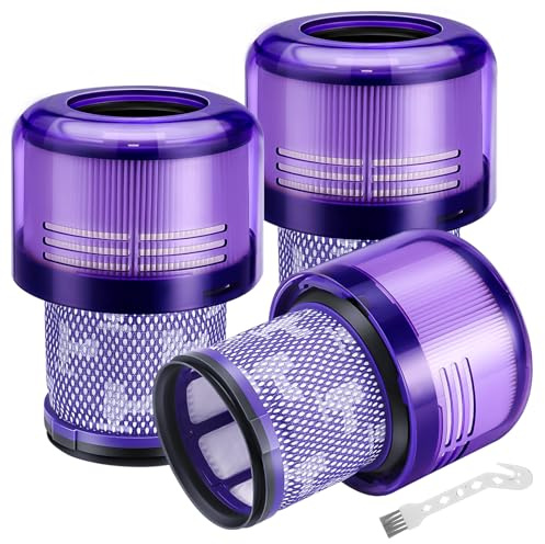 V11 Filter für Dyson, 3 Stück Ersatzfilter kompatibel mit V11/V15 | für Dyson V11 Absolute Torque Drive Animal, V15 Detect, SV14, SV22 Akku-Staubsauger, Ersatz für #970013-02