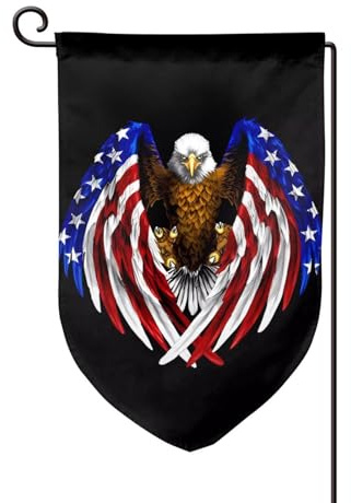 Drapeau USA Aigle patriotique