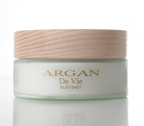 ARGAN DE VIE Crema Corpo Idratante 200 ml con Olio di Argan e Ialuronato di Sodio, Nutriente Elasticizzante per Tutti i Tipi di Pelle, Made in Italy Alta Performance