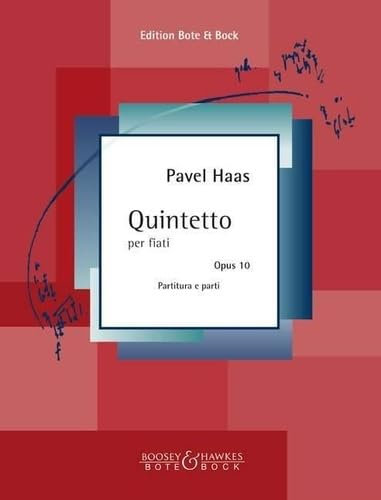 Bläserquintett: op. 10. Flöte, Oboe, Klarinette, Horn und Fagott. Partitur und Stimmen.