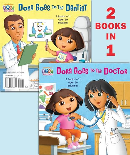 Dora Goes to the Doctor/Dora Goes to the Dentist (Pictureback)